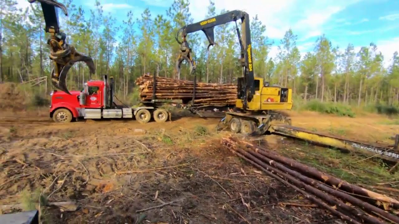 Delimbinator Is Broken, Delimbing Bad First Thinning With Pull Through Delimbers