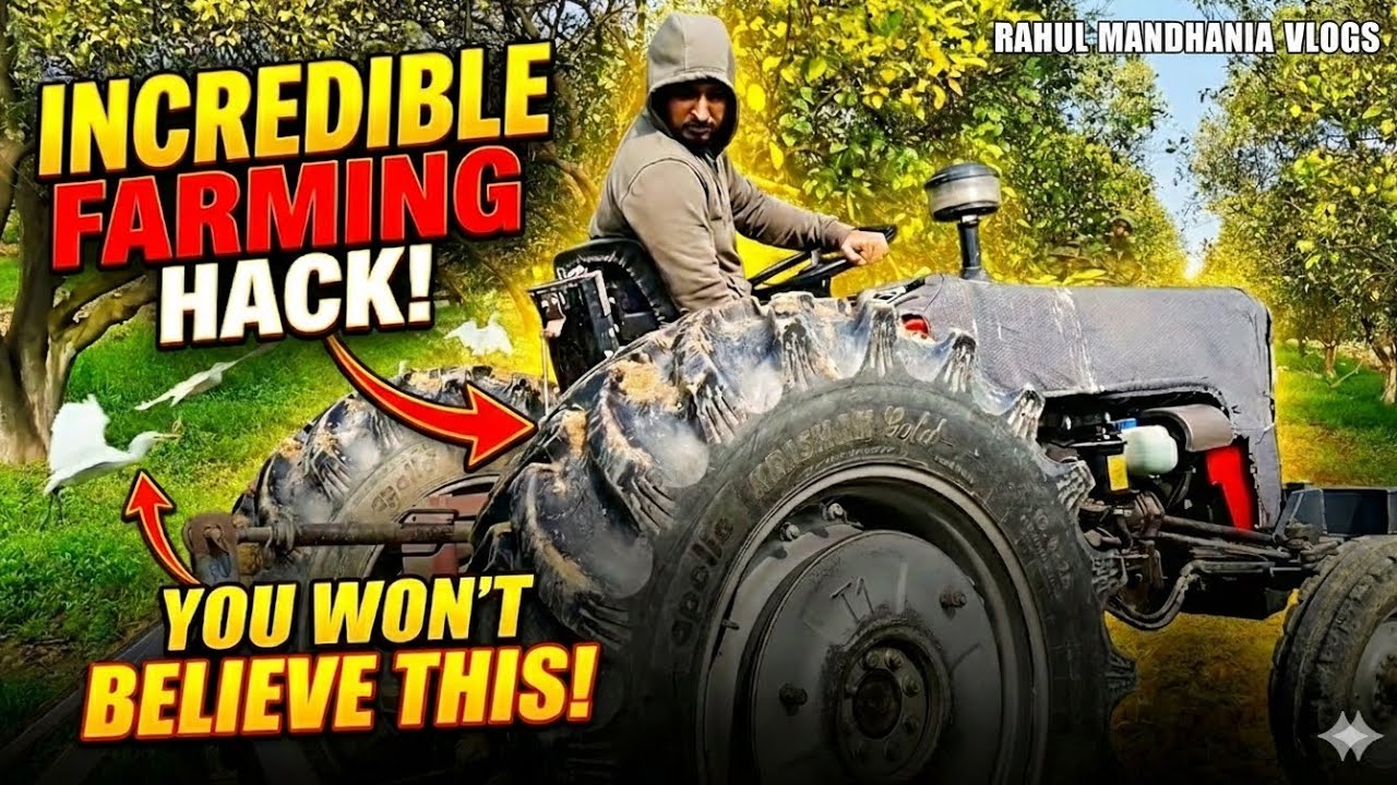 Khet me achanak se kya hogya | tractor ka nuksaan🫩