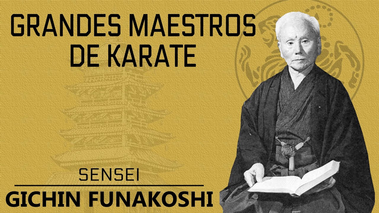 SENSEI GICHIN FUNAKOSHI padre del karate moderno y del karate SHOTOKAN