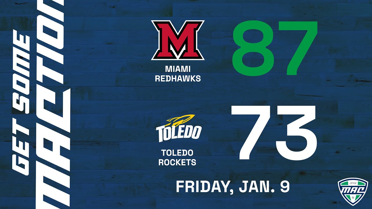 MBB Condensed Game: Miami 87, Toledo 73 | 1.9.26