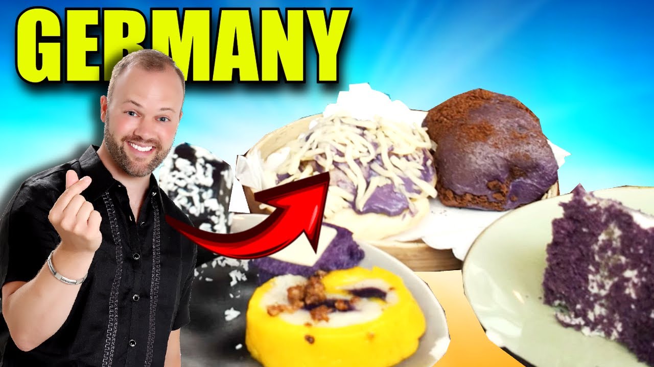I Tasted Delicious FILIPINO DESSERTS In Germany!