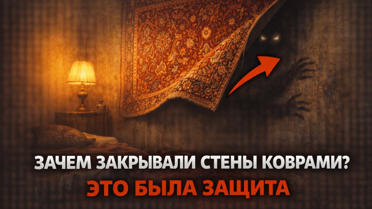 Почему В Прошлом КОВРЫ Вешали На Стены — И От Чего Людей На Самом Деле ЗАЩИЩАЛИ