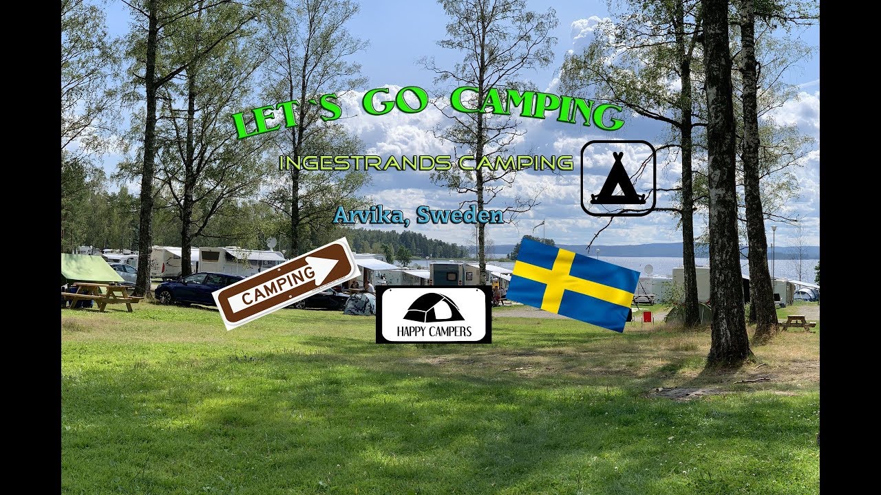 Ingestrands camping, Arvika, Sverige 2019