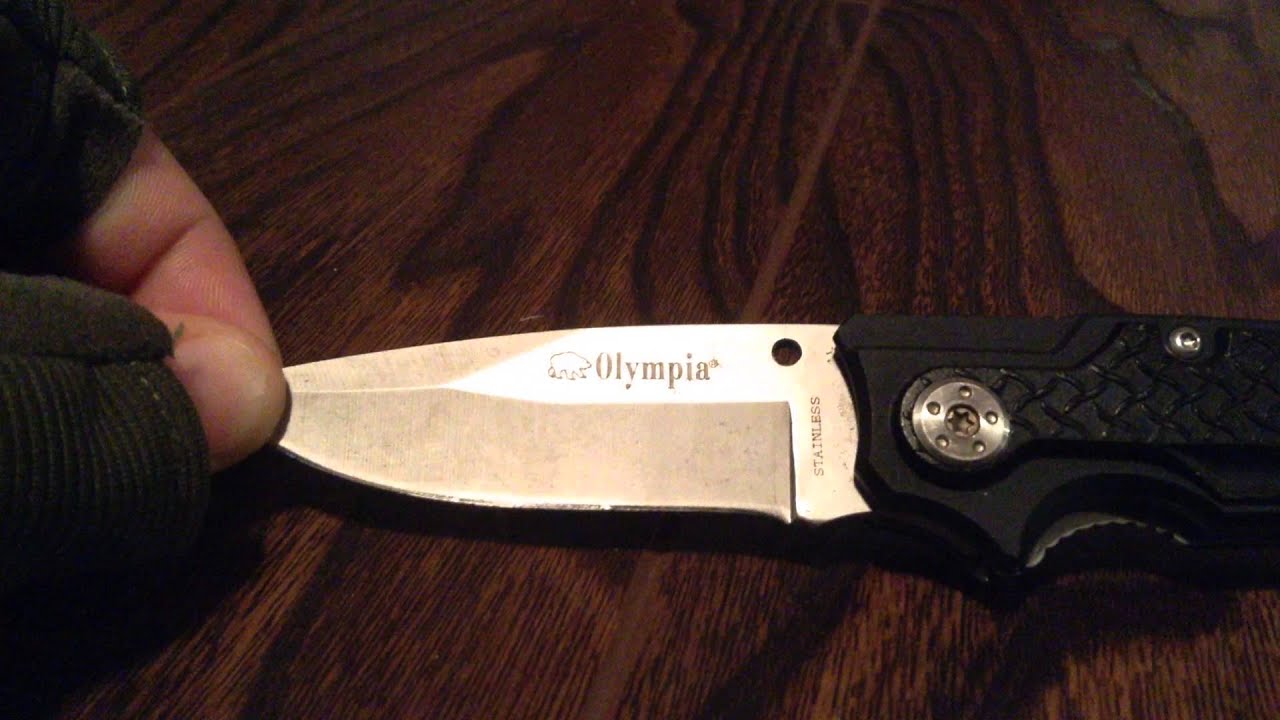 olympia folding knife review