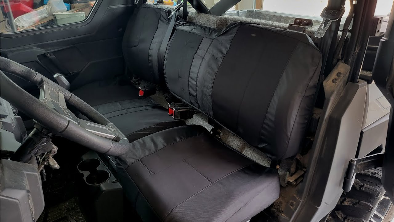 Polaris Ranger Seat Cover Install & Review | StarKnightMT