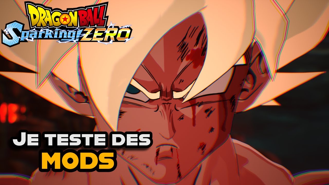 JE DÉCOUVRE LES MODS POUR LA PREMIÈRE FOIS ! - Dragon Ball Sparking ZERO