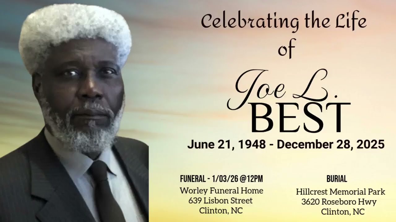 Celebrating the Life of Mr. Joe L. Best
