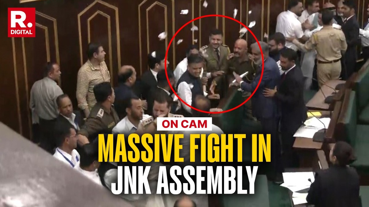 BREAKING: Jammu And Kashmir Assembly Breaks Into Protests Over Iran War | Ayatollah Ali Khamenei