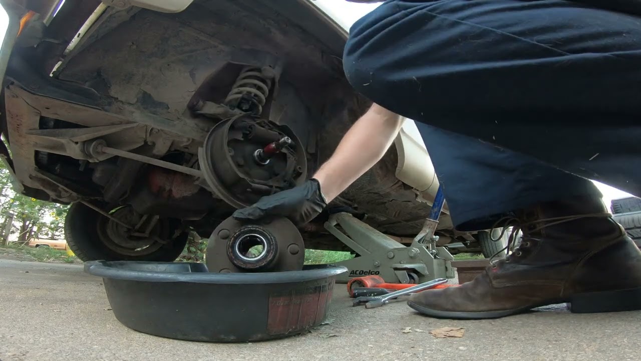 How to replace Front wheel bearings on Vintage Drum Chevrolets