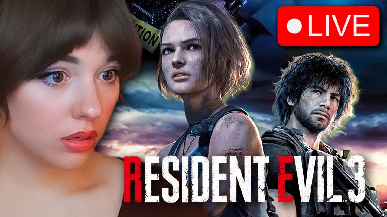 RESIDENT EVIL MARATHON Day 24 - Resident Evil: Nemesis REMAKE  [🔴 LIVE ]