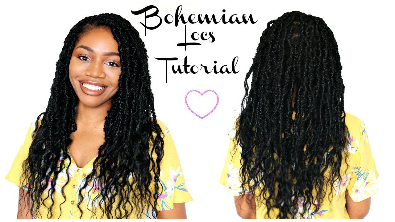 DIY Bohemian Locs | Full Detailed Tutorial | Lisa Bonet Locs