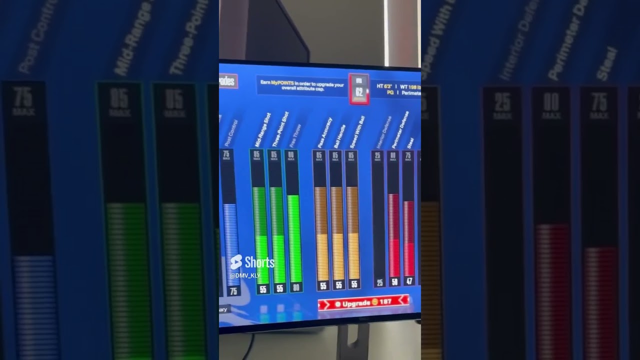 NBA 2k24 MyPlayer attribute glitch