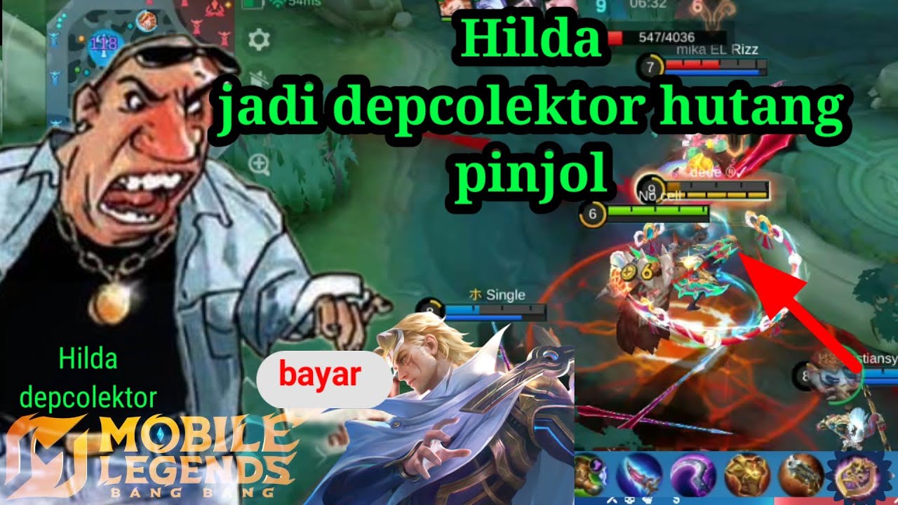 Meta Hero roamer Hilda full damage mobile legends bang bang#gameplay hilda#mobilelegends