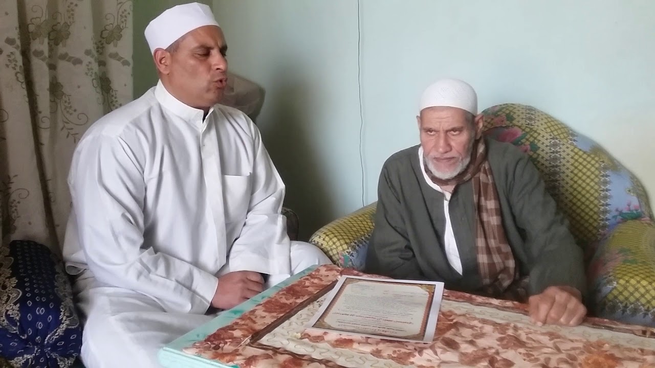 الشيخ العلامه /إبراهيم المعلم يجيز الشيخ /على محمودالنحاس بالقراءات العشرى الكبرى عن الشيخ السمنودى