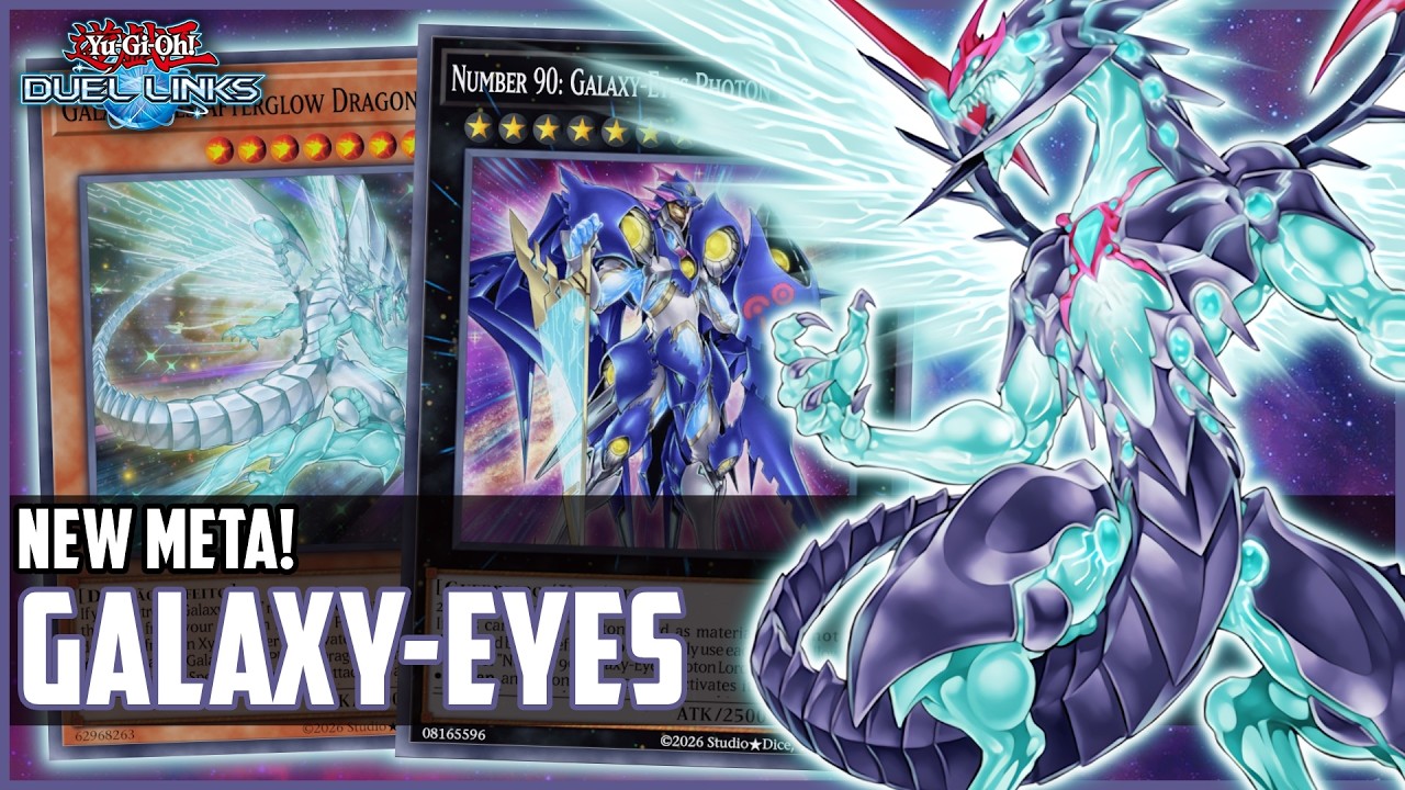 REI DOS JOGOS: GALAXY-EYES VOLTOU PRO META E ESTÁ MUITO FORTE! [DUEL LINKS]