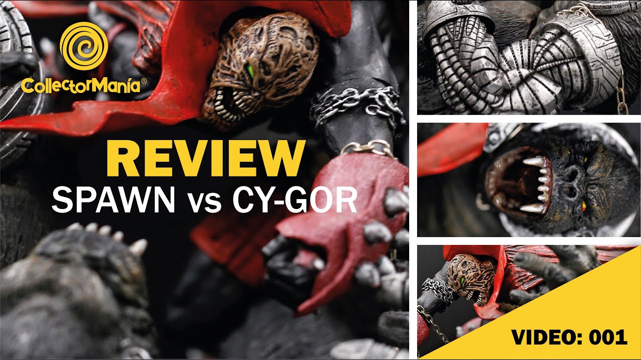 Review Figura Spawn vs Cy-Gor Mcfarlane Toys 2004