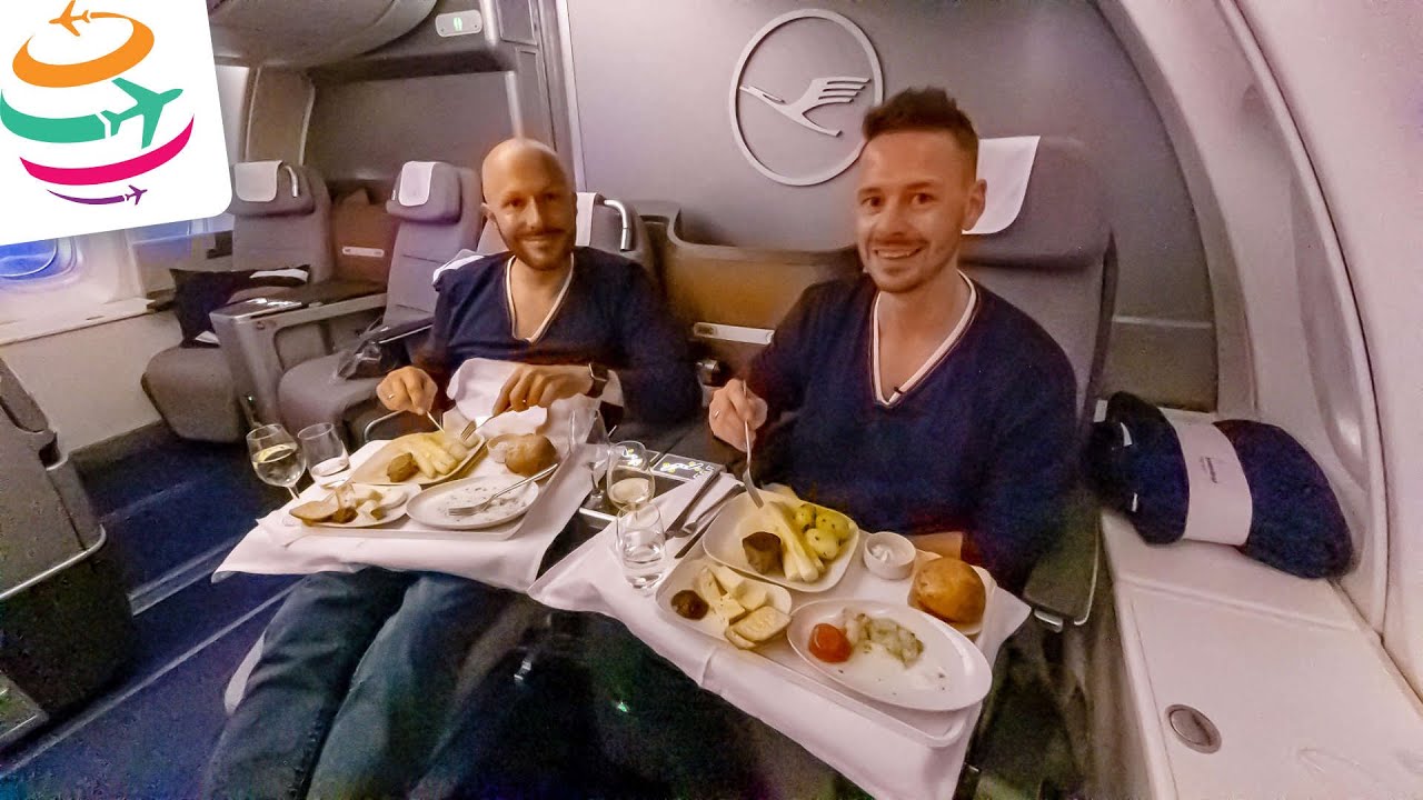 Lufthansa 747-8 Upperdeck Business Class | YourTravel.TV