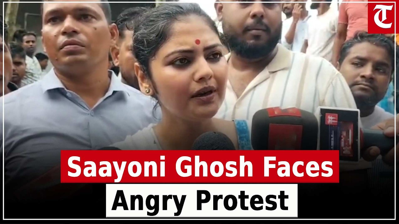 Saayoni Ghosh faces protests in Baruipur, seeks toughest punishment for accused in minor's case