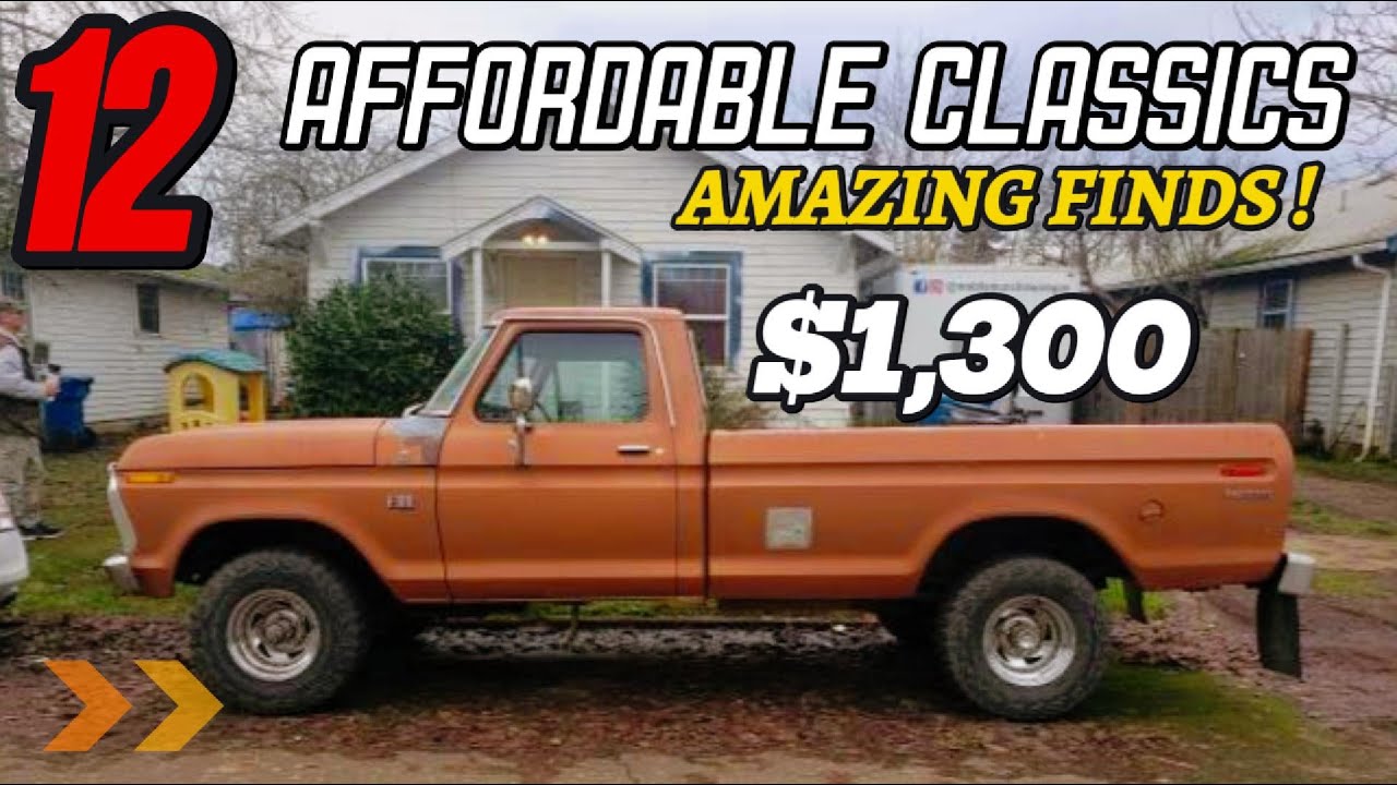 Amazing Deals: 12 Affordable Classics for Sale on Craigslist!