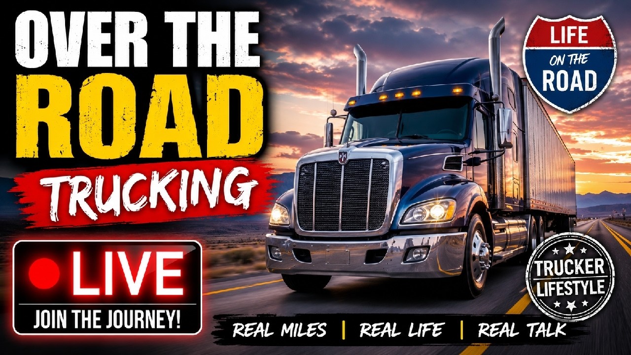 LIVE: l Dayton OH to Dallas  #DashCamLive​ #ASMR​ #Travel #Trucking