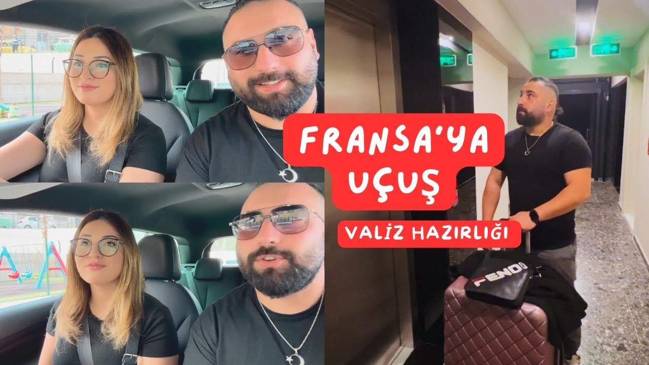 Veda zamanı ✋🏾 Fransa valiz hazırlığı 🇫🇷