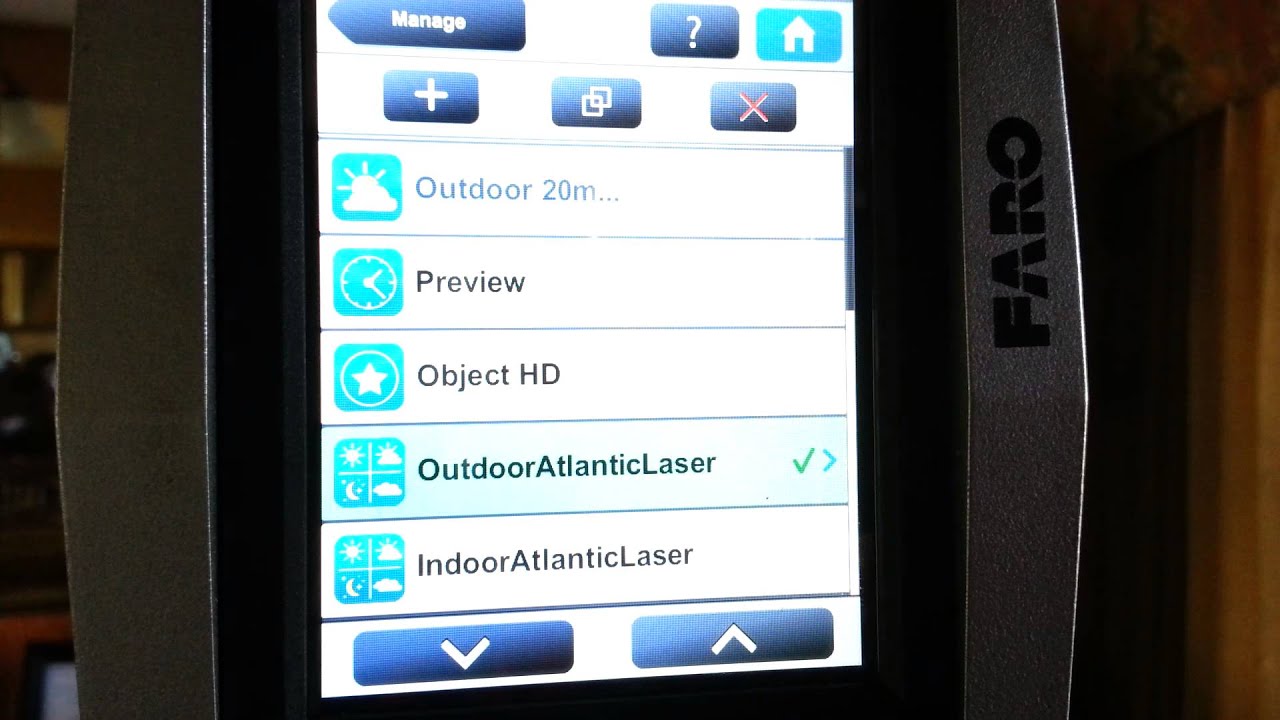 Setting Up A Faro Scanner to Scan a Project