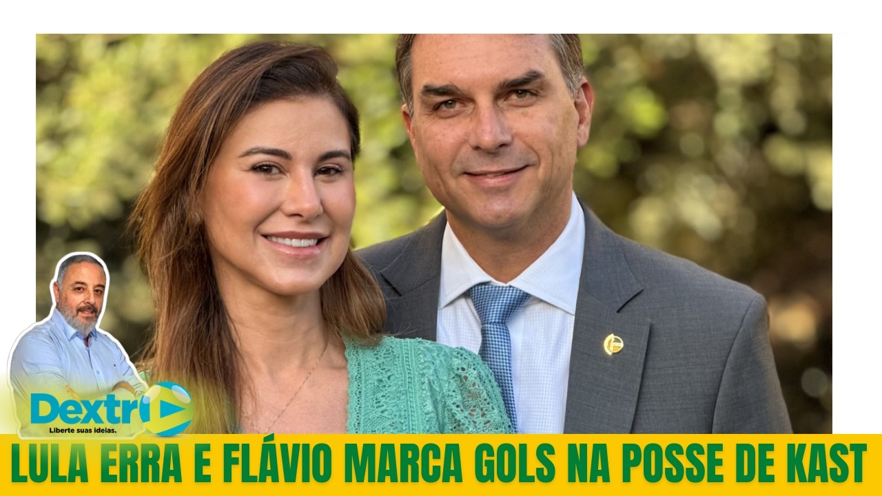 LULA ERRA E FLÁVIO MARCA GOLS NA POSSE DE KAST