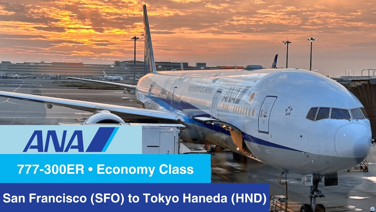 [Trip Report] ANA San Francisco (SFO) to Tokyo Haneda (HND) 777-300ER | Economy Class