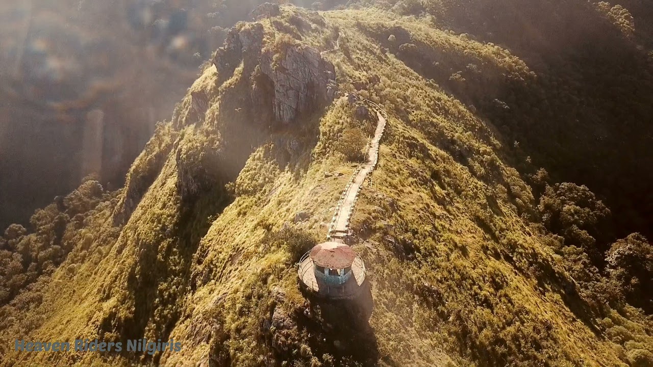 DRONE VIEW OF NEEDLE ROCK