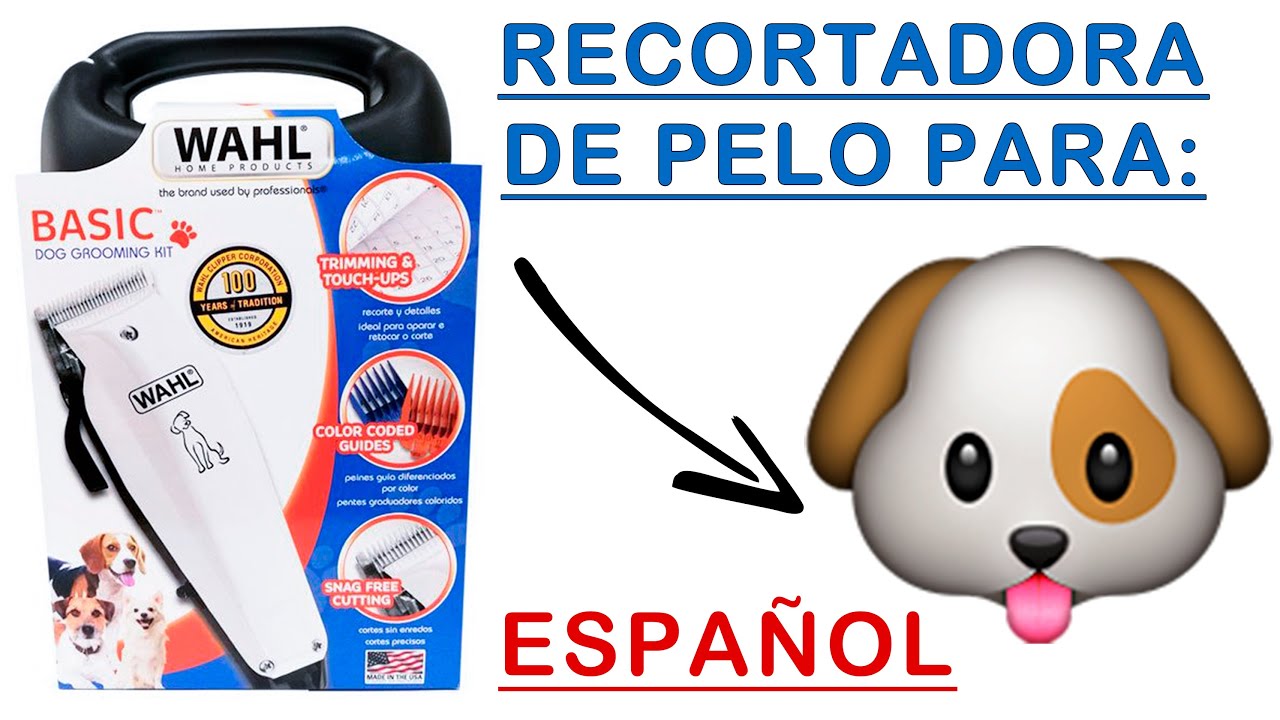 Máquina para Cotar Pelo de Mascotas - Wahl Basic Dog (UNBOXING) - En Español