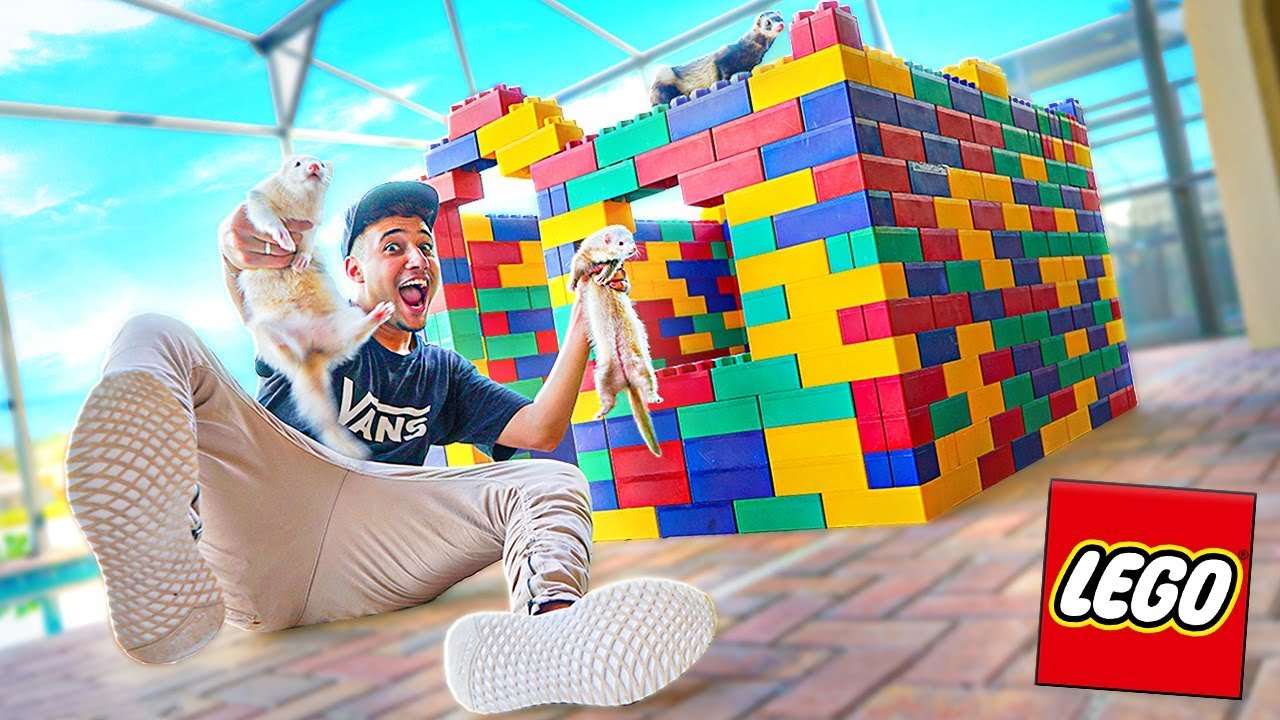 CASINHA DE LEGOS GIGANTES PARA OS MEUS FURÕES