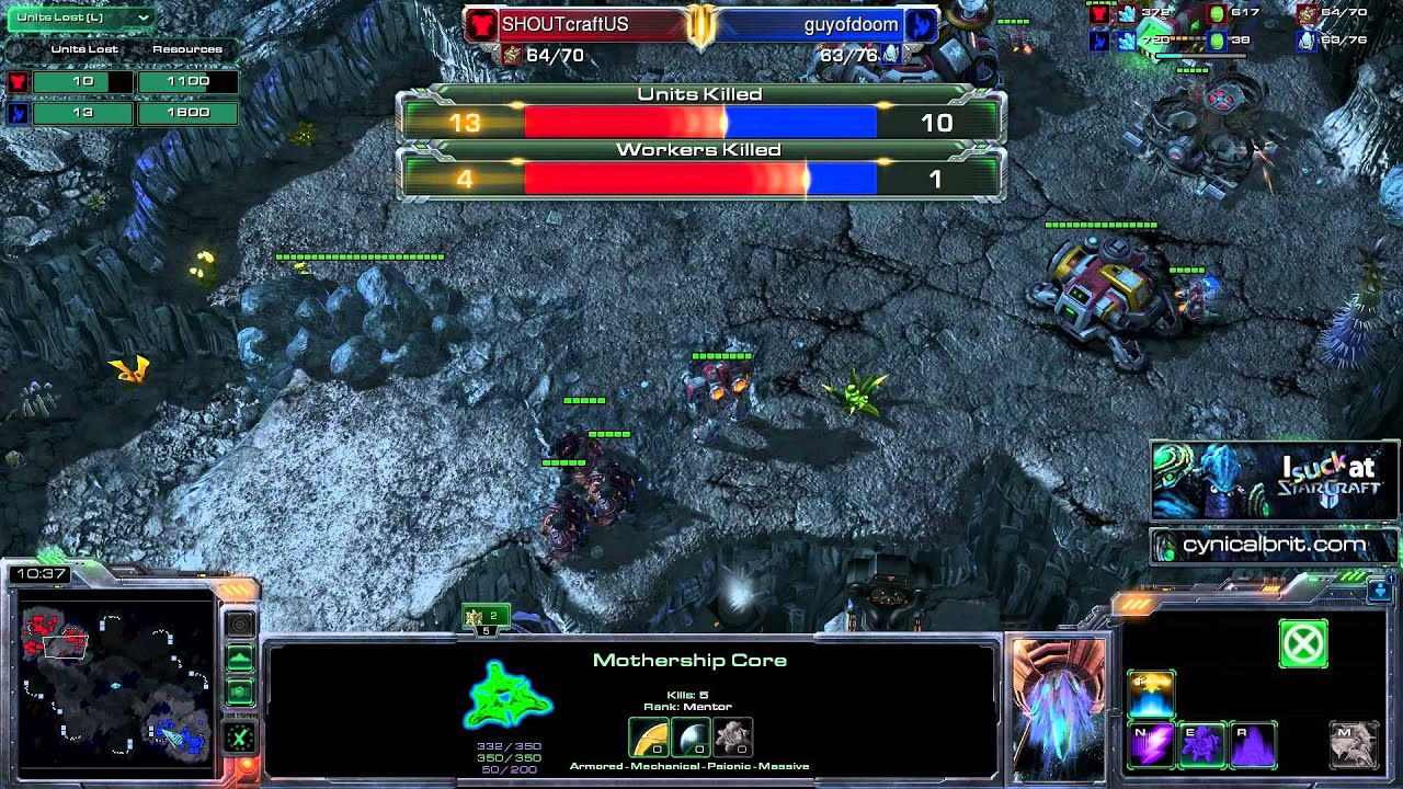 ► I Suck at Heart of the Swarm - Episode 1 - Let Slip the Hounds of War