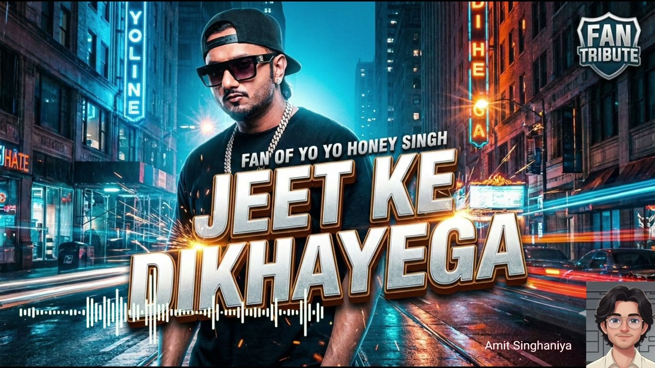 JEET KE DIKHAYEGA | Yo Yo Honey Singh AI Fan Tribute | Motivational Rap Song 2026