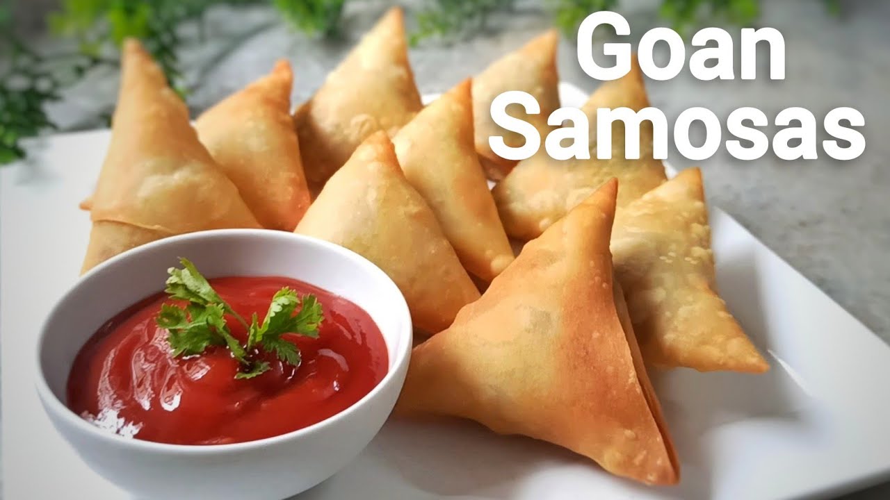 Goan Veg Samosas | Crispy Patti Samosas