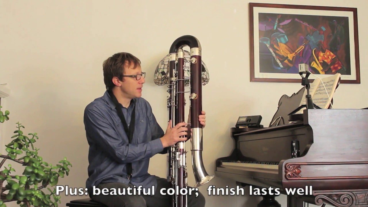 Contrabassoon Profile: Mollenhauer (early 70's) + Bach Cello Suite Minuet II