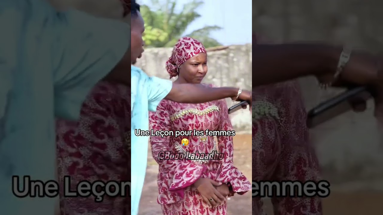 Une leçon pour les femmes 😢🙄