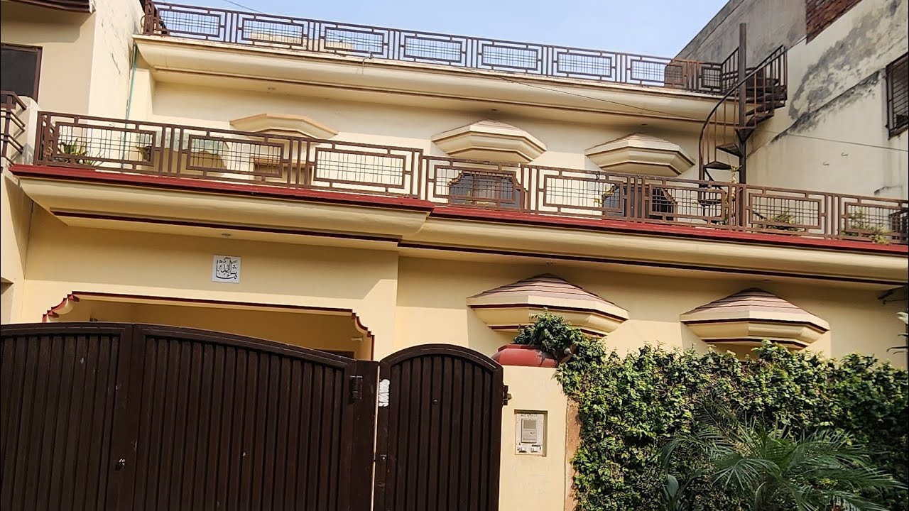 12 marla double story 4 bedroom house near Al Jannat Marriage in C Block Johar Town, Lahore.395 lac 