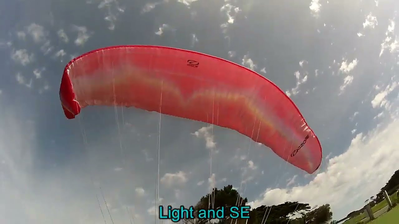 251205 Paragliding Flinders Golf Course and Monument Victoria Australia