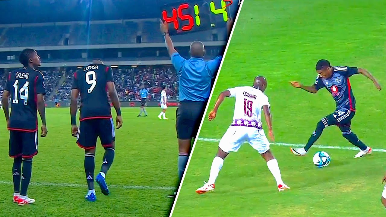 Monnapule Saleng's 20-Second Wonder Goal Against Ex-Team |Monnapule Saleng Vs Moroka Swallows