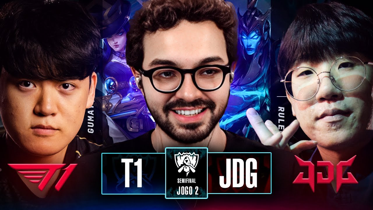 T1 x JDG | Jogo 2 - SEMIFINAL | Worlds 2023