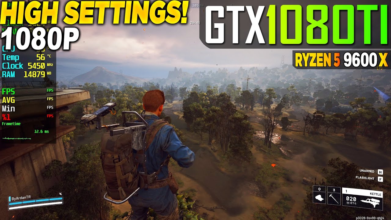 ARC Raiders GTX 1080 Tİ + Ryzen 5 9600x - 1080p Low, High,