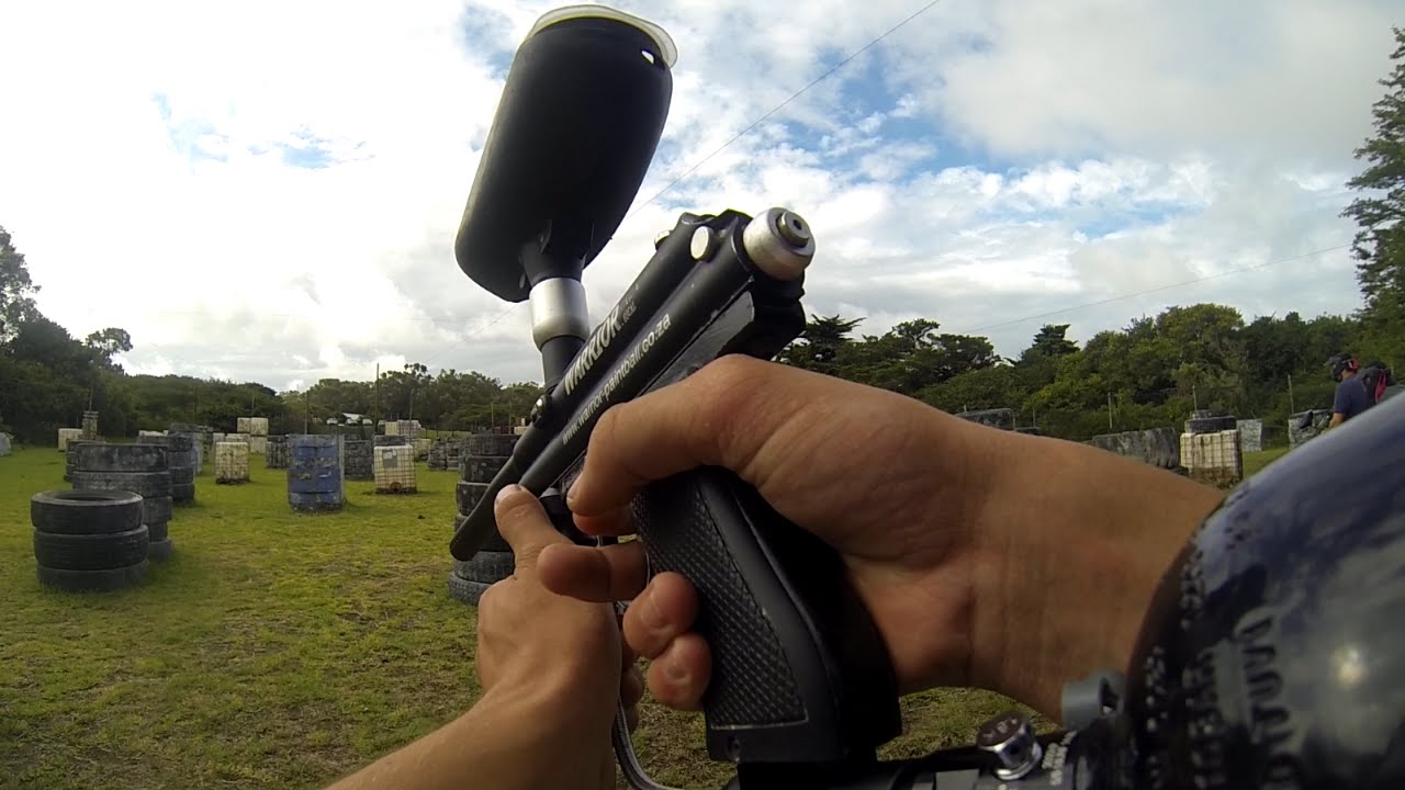 Paintball with 1st Walmer Rovers (GoPro POV)