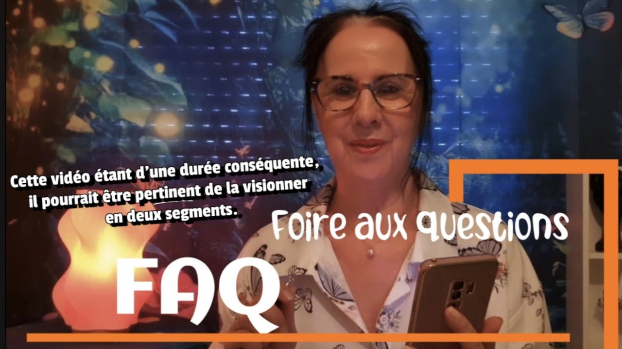 Foire Aux Questions (FAQ)Je suis &agrave; votre disposition pour r&eacute;pondre &agrave; toutes vos interrogations.❓️