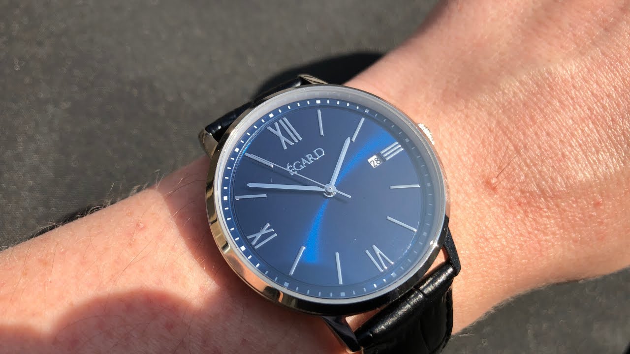 Affordable Sunburst Blue | &Eacute;gard V1 Class Automatic