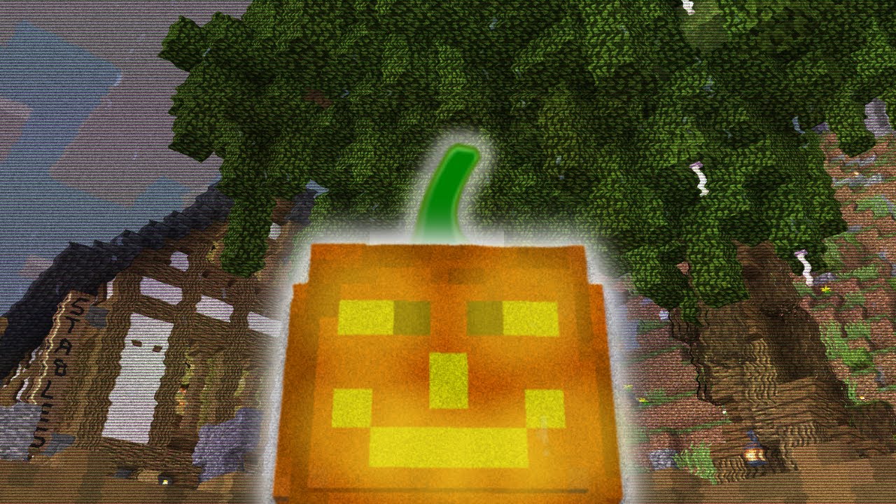 pumpkin trolling in CallMeCarson's minecraft server