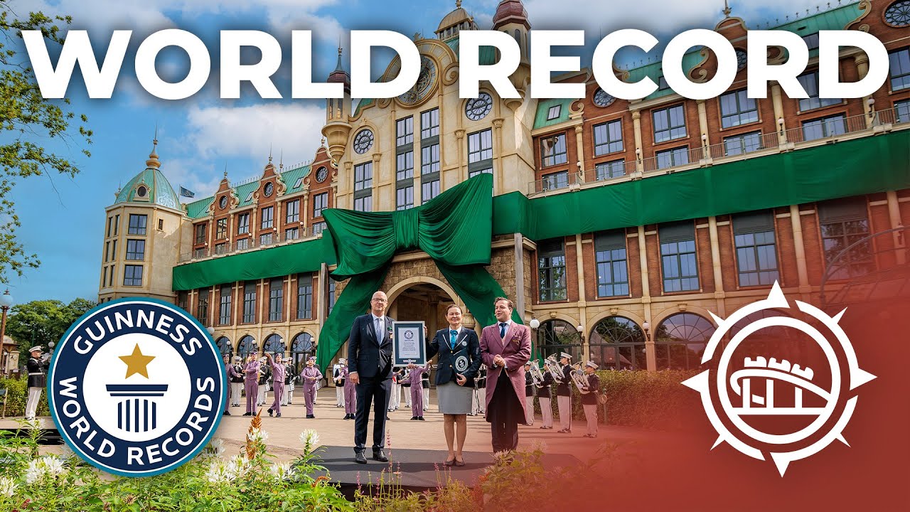 🇳🇱 EFTELING: Guinness World Record | Opening Efteling Grand Hotel 4K