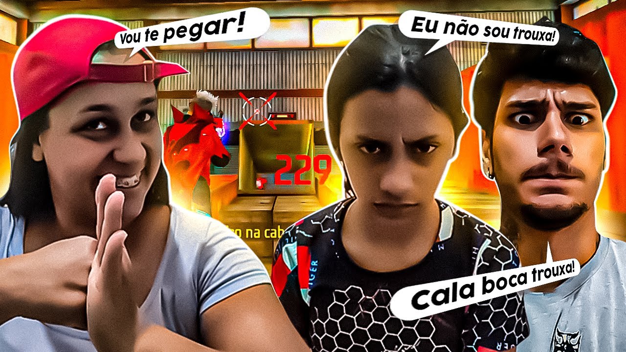 TROLLEI MINHA MÃE E IRMÃZINHA E ACABEI SENDO HUMILHADO MUITO  FEIO POR ELAS NESSE X1 PESADO KKK ! 😭