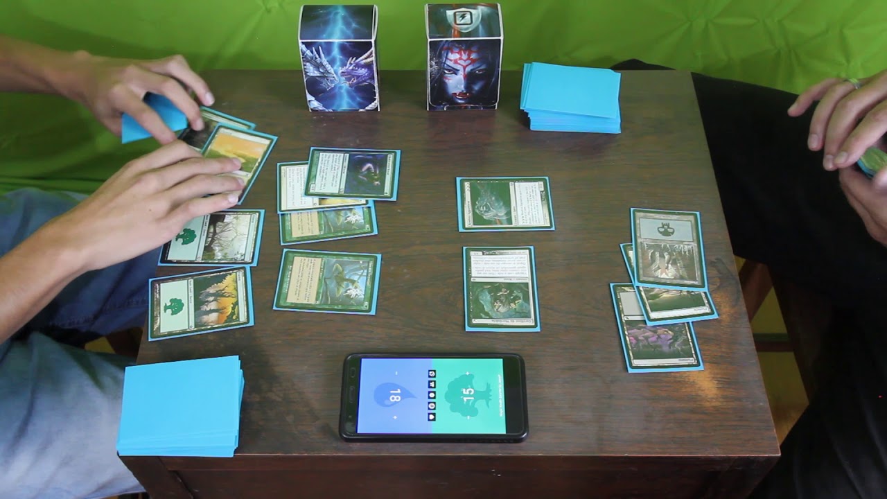 Uma Partida de Magic