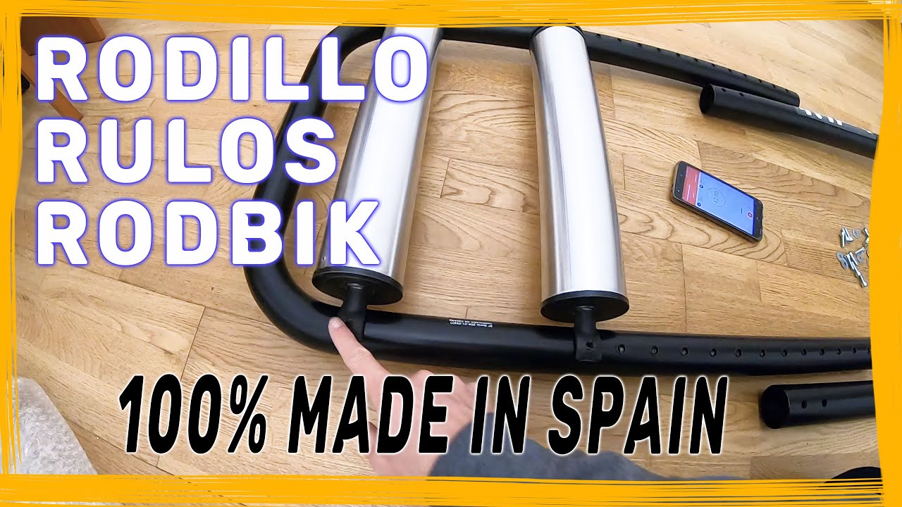 🔧 RODILLO de RULOS RODBIK 🚵🏻◀️ unboxing y consejos de montaje ▶️🚵🏻