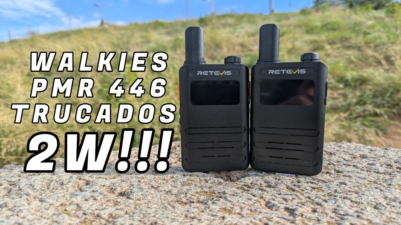 TRUCAMOS unos Walkies PMR 446 a 2W 😲😲😲SUPUESTAMENTE!!!
